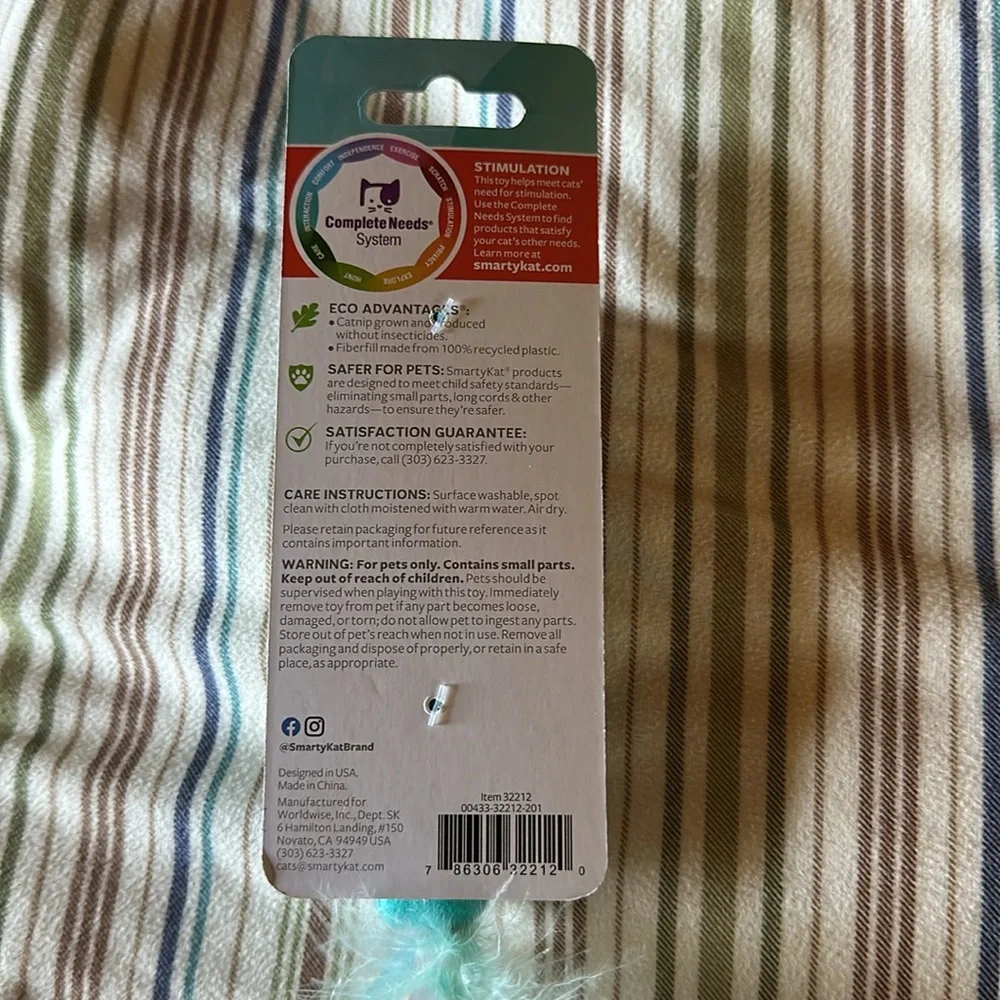 SmartyKat Silly Surfboard Catnip Cat Toy